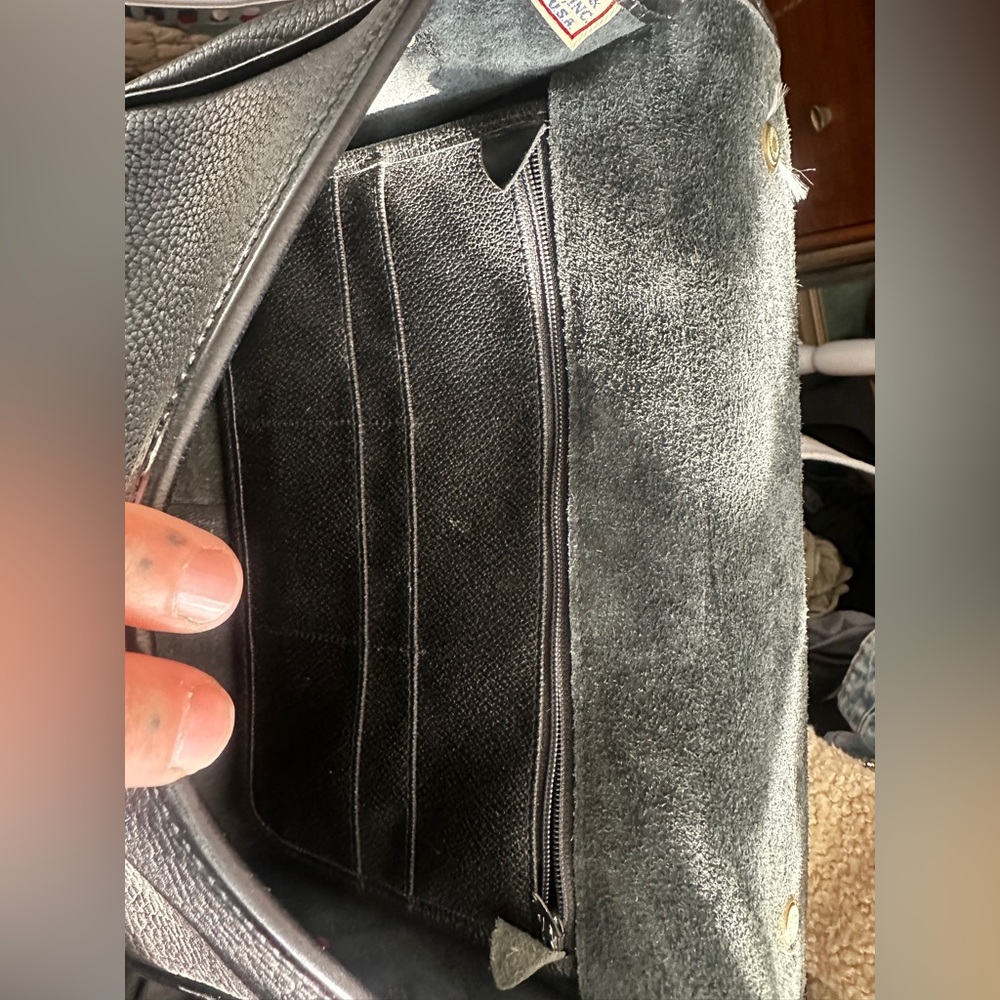 Vintage Dooney & Bourke Black Leather Bag - Picture 9 of 9